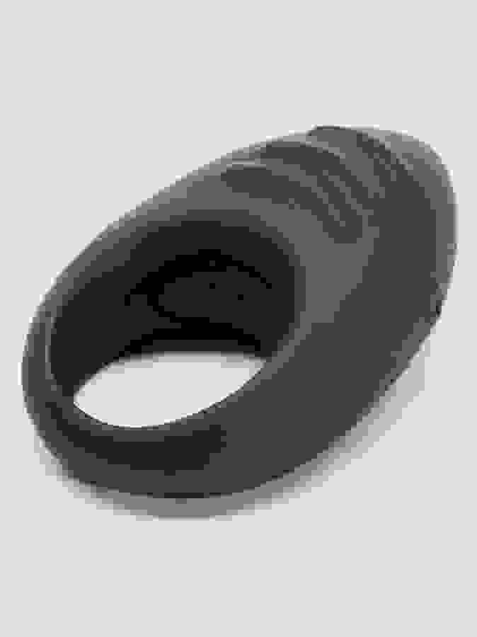 Desire Luxury Rechargeable Vibrating Cock Ring, Black, hi-res